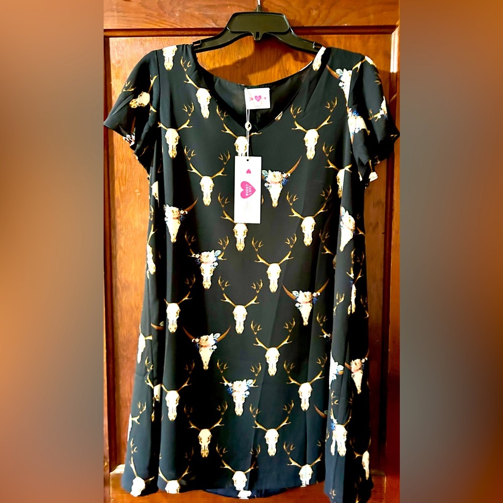 Cute Buddy Love western print dress